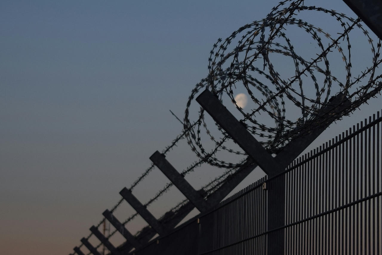 Fence at the southern border